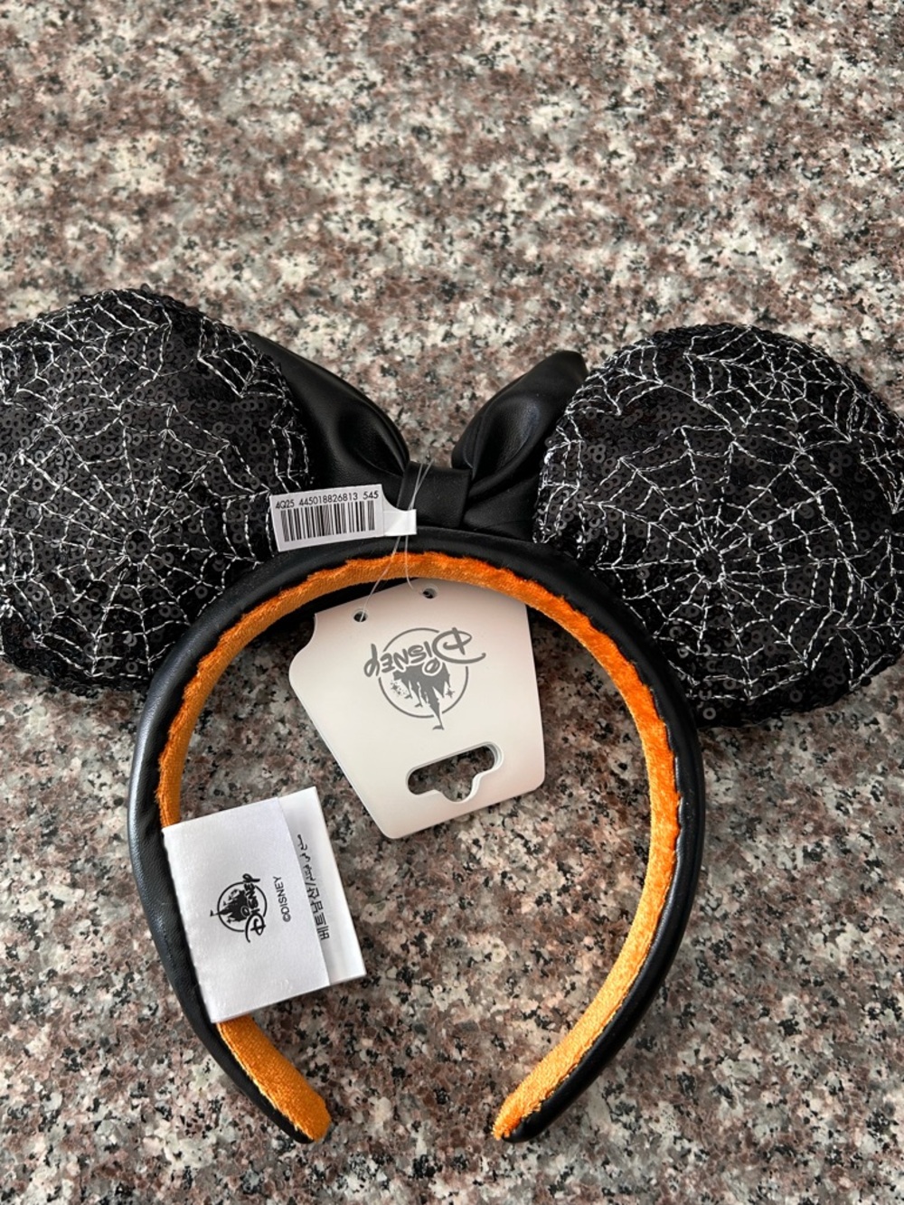 Spider-Web Minnie Mouse Sequin Ears 2025 ed. - Picture 3 of 5